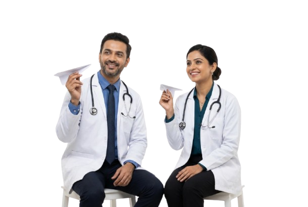 Indian doctors using PaperPlane AI platform